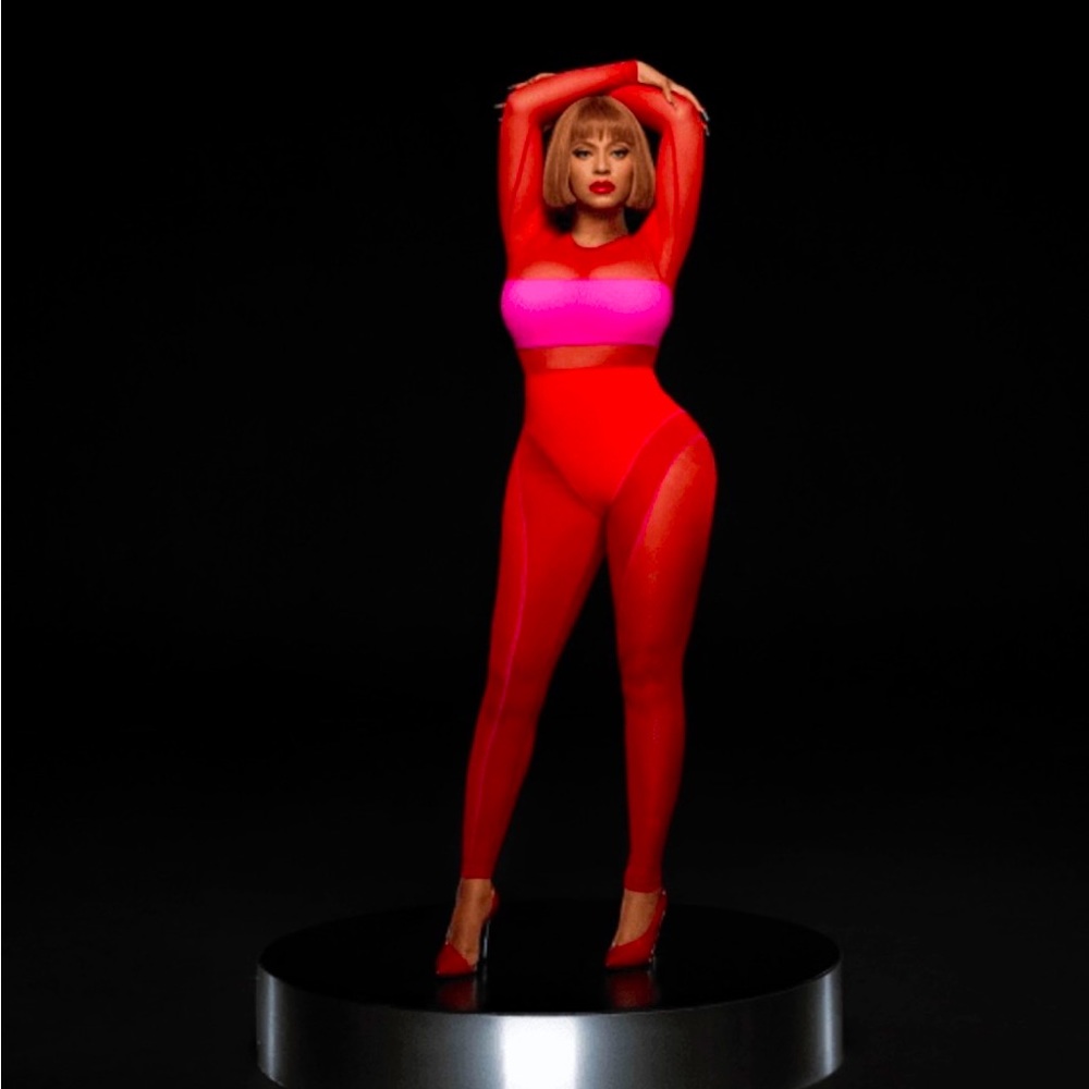 IVY PARK HEART CATSUIT